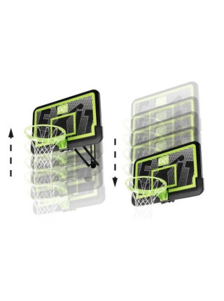 Баскетбольный щит Exit Galaxy настенный регулируемый чёрный